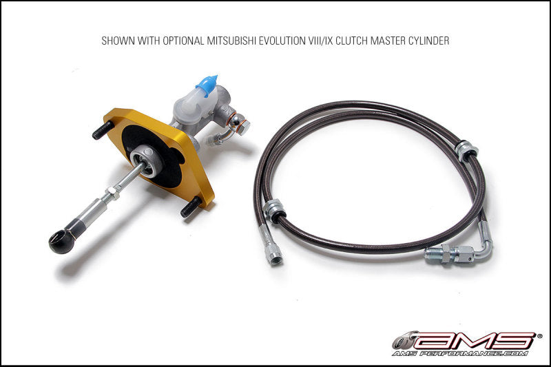 AMS Performance 08-15 Mitsubishi EVO X Clutch Master Cylinder Conversion w/Master Cylinder AMS Performance 08-15 Mitsubishi EVO X Clutch Master Cylinder Conversion w/Master Cylinder