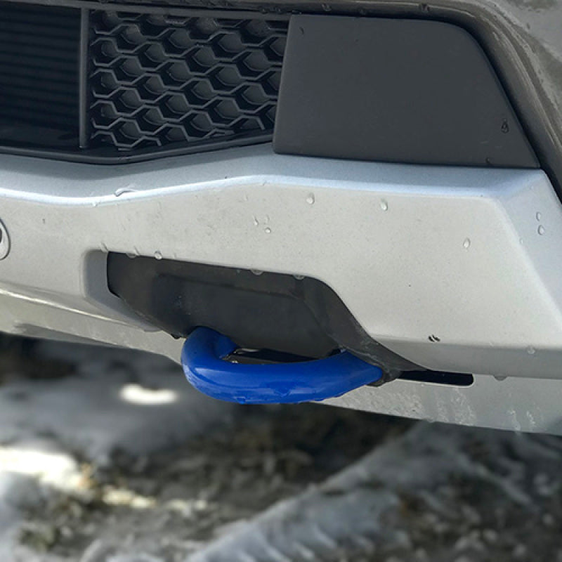 Ford Racing 2019 Ford Ranger Front Tow Hooks - Pair - Blue Ford Racing 2019 Ford Ranger Front Tow Hooks - Pair - Blue