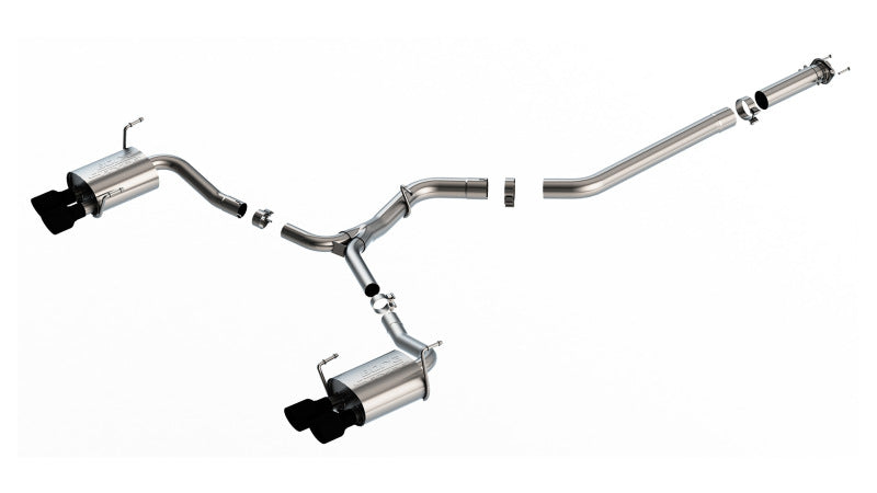 Borla 2022 Subaru WRX 2.4L Turbo AT/MT AWD S-Type Catback Exhaust CB Tips Borla 2022 Subaru WRX 2.4L Turbo AT/MT AWD S-Type Catback Exhaust CB Tips