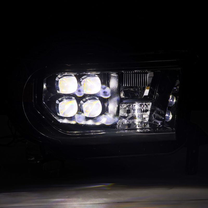 AlphaRex 07-13 Toyota Tundra NOVA LED Proj Headlights Alpha-Black w/Activ Light/Seq Signal/DRL AlphaRex 07-13 Toyota Tundra NOVA LED Proj Headlights Alpha-Black w/Activ Light/Seq Signal/DRL