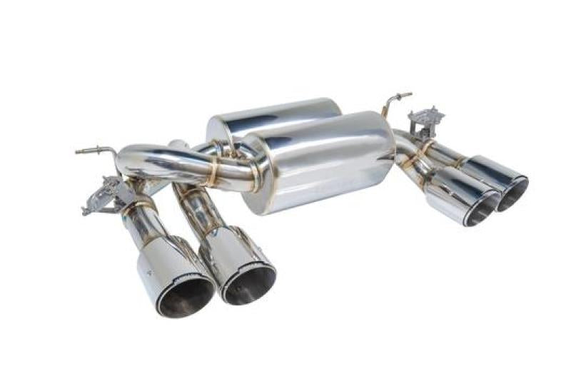 Remark BMW M3 F80 / M4 F82/F83 Axle Back Exhaust w/ T304 SS 3.5in Quad Tips Remark BMW M3 F80 / M4 F82/F83 Axle Back Exhaust w/ T304 SS 3.5in Quad Tips