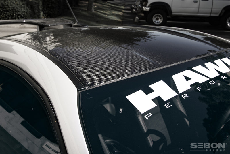 Seibon 12-13 Subaru BRZ/Scion FR-S Carbon Fiber Gloss Finish Roof Cover Seibon 12-13 Subaru BRZ/Scion FR-S Carbon Fiber Gloss Finish Roof Cover