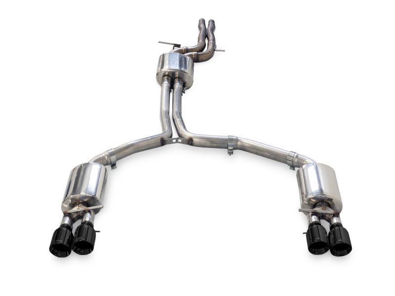 AWE Tuning Audi C7.5 A7 3.0T Touring Edition Exhaust - Quad Outlet Diamond Black Tips AWE Tuning Audi C7.5 A7 3.0T Touring Edition Exhaust - Quad Outlet Diamond Black Tips