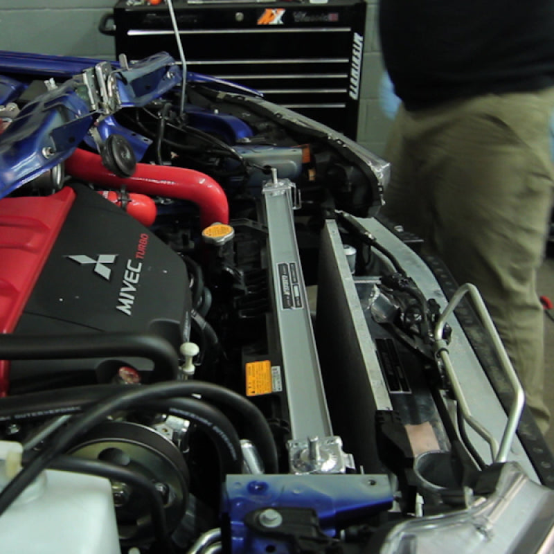 Mishimoto 08+ Mitsubishi Lancer Evo X / 8+ Lancer Ralliart Manual Aluminum Radiator Mishimoto 08+ Mitsubishi Lancer Evo X / 8+ Lancer Ralliart Manual Aluminum Radiator