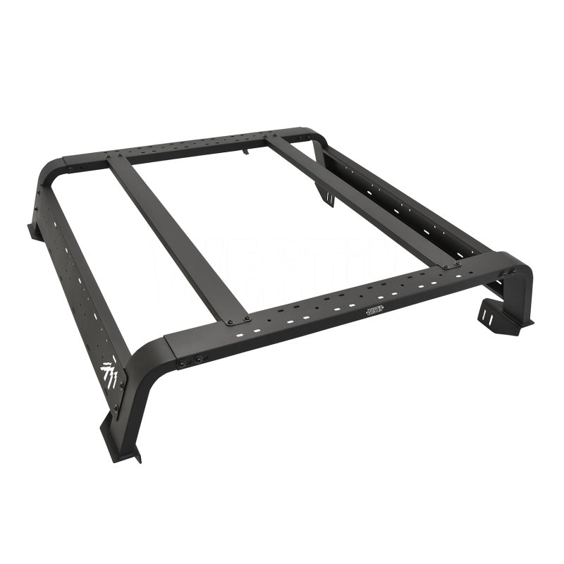 Westin 05-21 Toyota Tacoma 6ft Bed Overland Cargo Rack - Textured Black Westin 05-21 Toyota Tacoma 6ft Bed Overland Cargo Rack - Textured Black