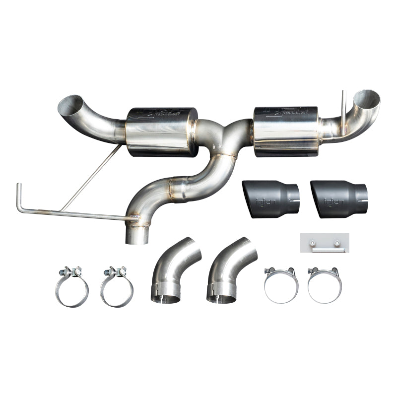 Injen 21-22 Ford Bronco L4-2.3L Turbo/V6-2.7L Twin Turbo  SS Axle-Back Exhaust Injen 21-22 Ford Bronco L4-2.3L Turbo/V6-2.7L Twin Turbo  SS Axle-Back Exhaust