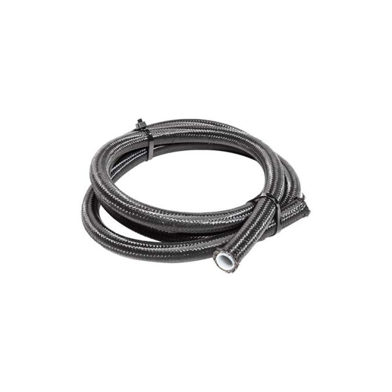 Snow 6AN Braided Stainless PTFE Hose - 5ft (Black) Snow 6AN Braided Stainless PTFE Hose - 5ft (Black)