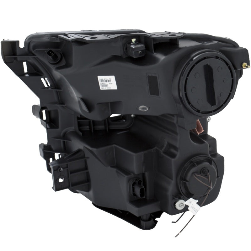 ANZO 2015-2017 Ford F-150 Projector Headlights w/ Plank Style Switchback Black w/ Amber ANZO 2015-2017 Ford F-150 Projector Headlights w/ Plank Style Switchback Black w/ Amber