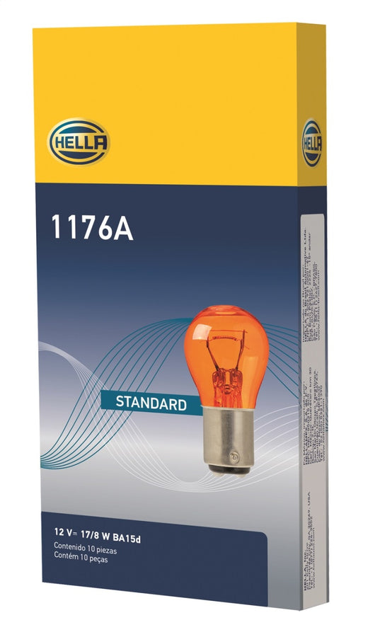 Hella BULB 1176A 12V 16/8W BA15d S8 - Min Qty 10 (211656701) Hella BULB 1176A 12V 16/8W BA15d S8 - Min Qty 10 (211656701)
