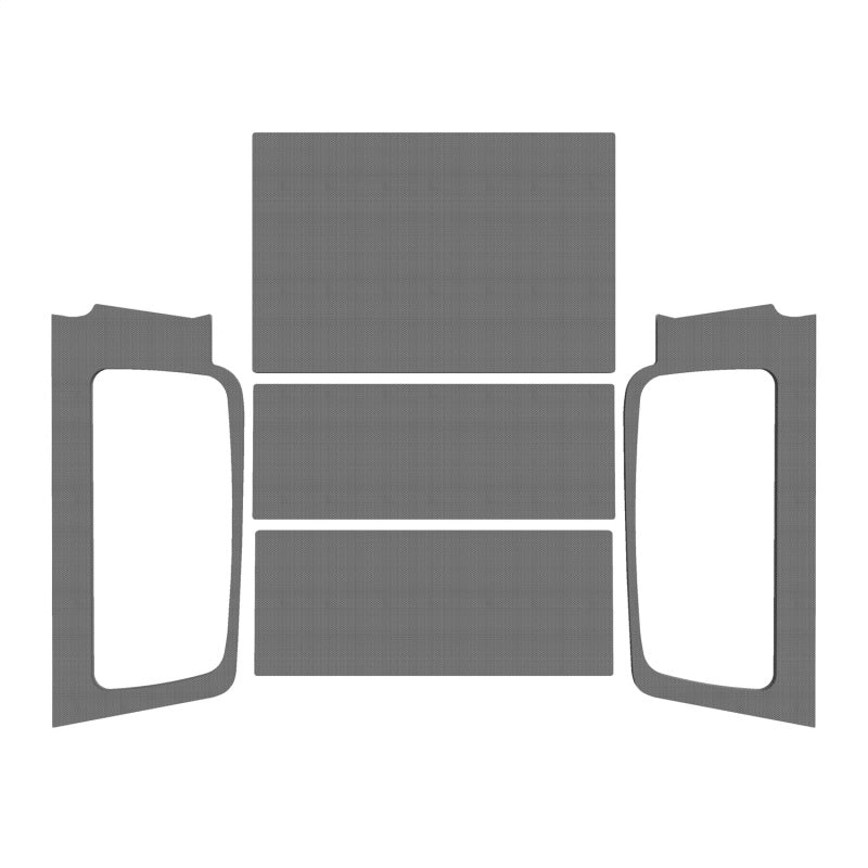 DEI 04-06 Jeep Wrangler LJ Unliminted Headliner Complete Kit - Gray DEI 04-06 Jeep Wrangler LJ Unliminted Headliner Complete Kit - Gray