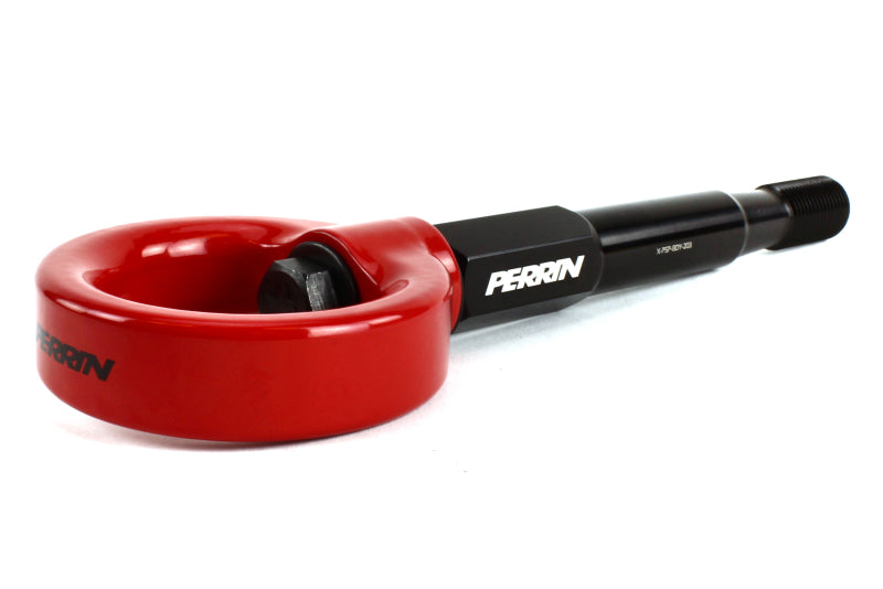 Perrin 15-17 Subaru WRX/STI Tow Hook Kit (Front) - Red Perrin 15-17 Subaru WRX/STI Tow Hook Kit (Front) - Red