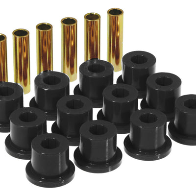 Prothane 67-87 GM Rear Spring & Shackle Bushings (w/ 1.5in Bushings) - Black