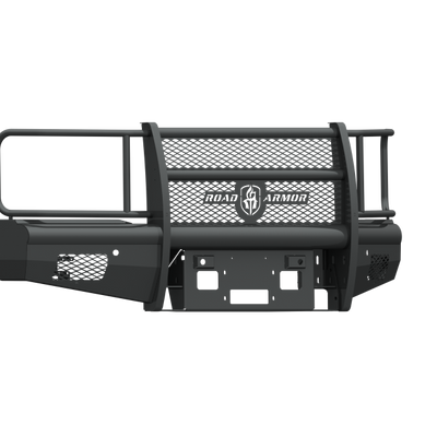 Road Armor 15-19 Chevy 2500 Vaquero Front Winch Plate - Tex Blk