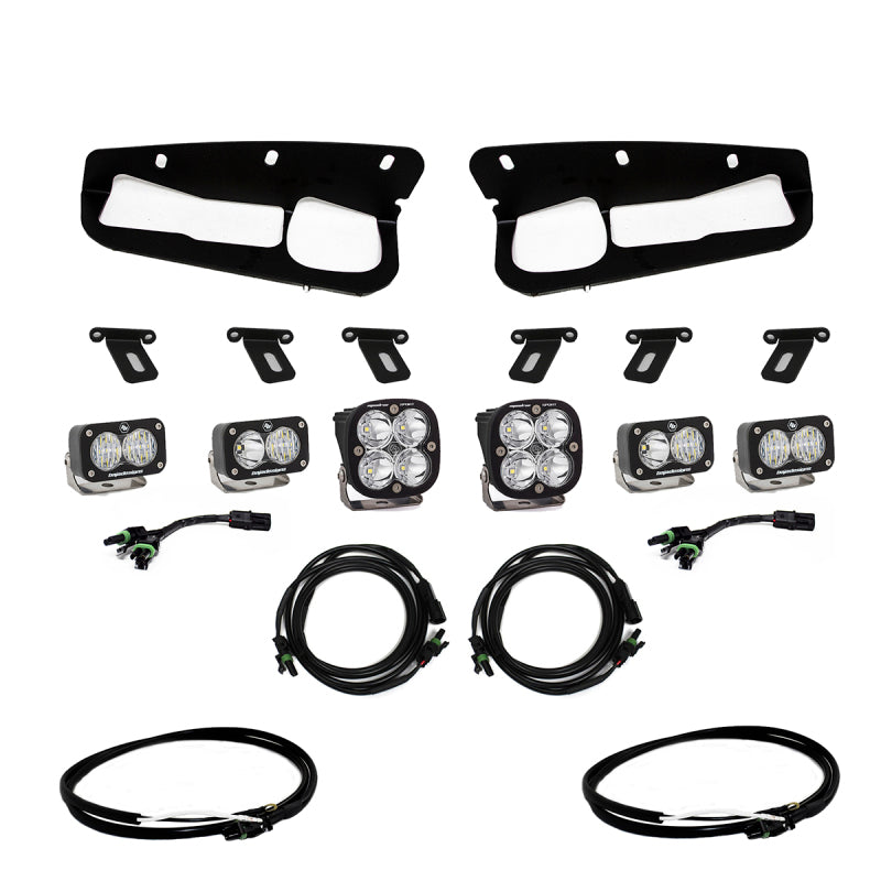 Baja Designs 2021+ Ford Bronco Fog Pocket Kit 21-Up Sportsmen w/Upfitter Baja Designs 2021+ Ford Bronco Fog Pocket Kit 21-Up Sportsmen w/Upfitter