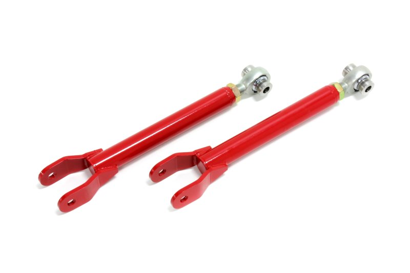 BMR 10-15 5th Gen Camaro Trailing Arms Rear w/ Single Adj. Rod Ends - Red BMR 10-15 5th Gen Camaro Trailing Arms Rear w/ Single Adj. Rod Ends - Red