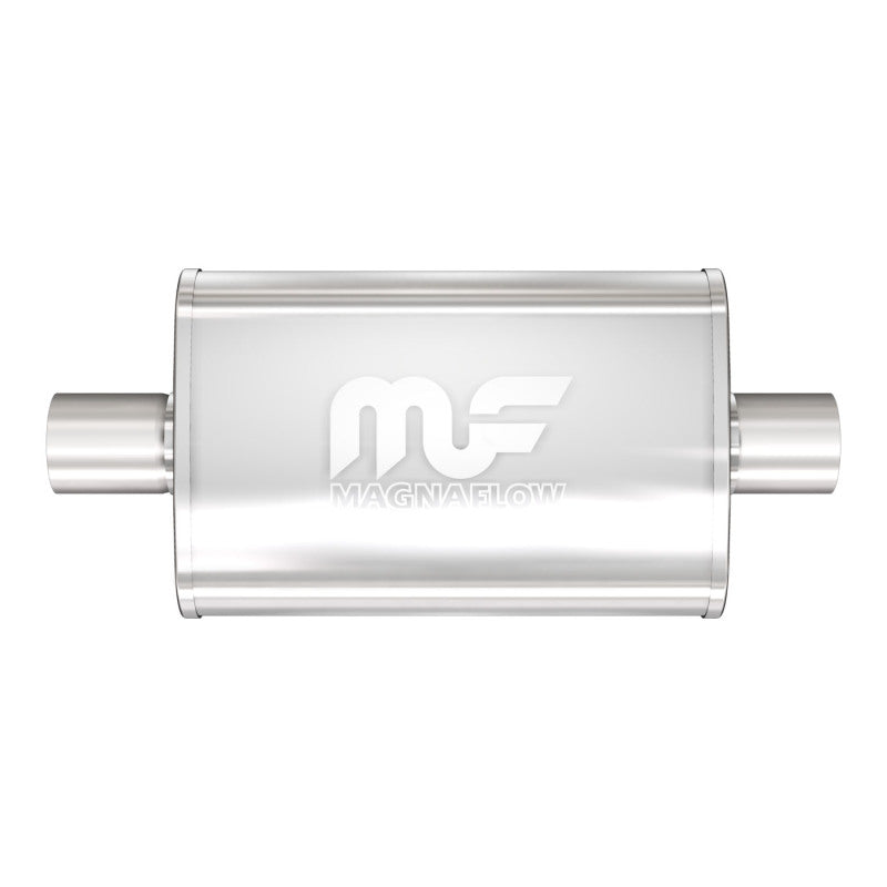 MagnaFlow Muffler Mag SS 18X4X9 2.25/2.25 C/C MagnaFlow Muffler Mag SS 18X4X9 2.25/2.25 C/C