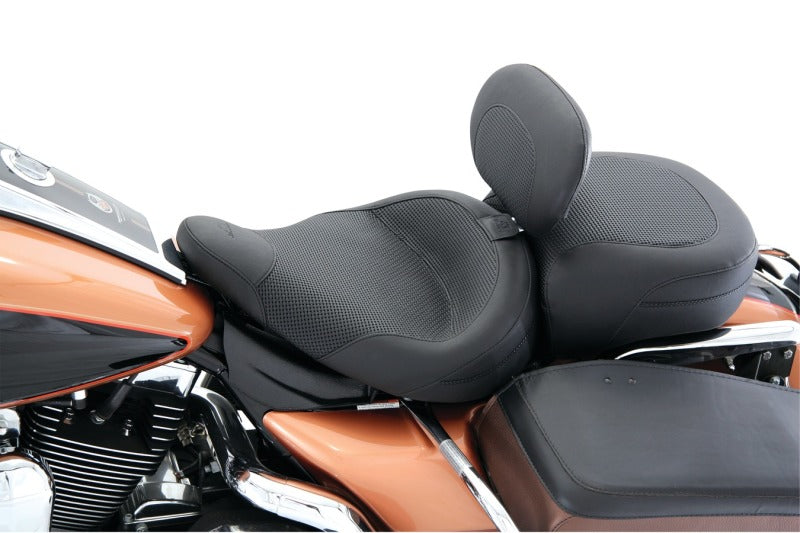 Mustang 83-21 Harley Electra Glide,Rd King Police Standard Touring Passenger Seat Textured - Black Mustang 83-21 Harley Electra Glide,Rd King Police Standard Touring Passenger Seat Textured - Black