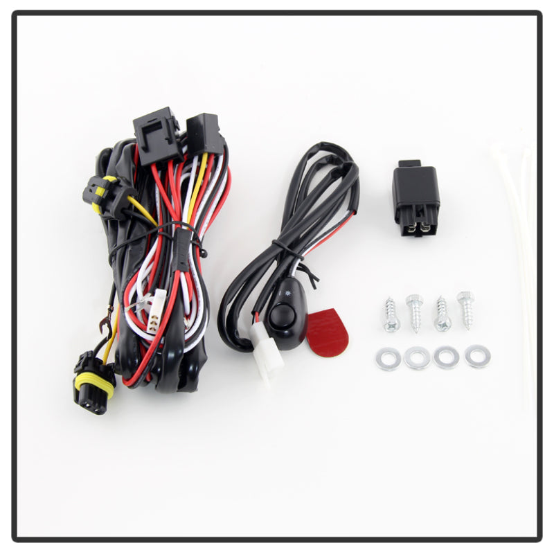 Spyder Dodge Grand Caravan 2011-2015 OEM Fog Light W/Universal Switch- Clear FL-DGC2011-C Spyder Dodge Grand Caravan 2011-2015 OEM Fog Light W/Universal Switch- Clear FL-DGC2011-C