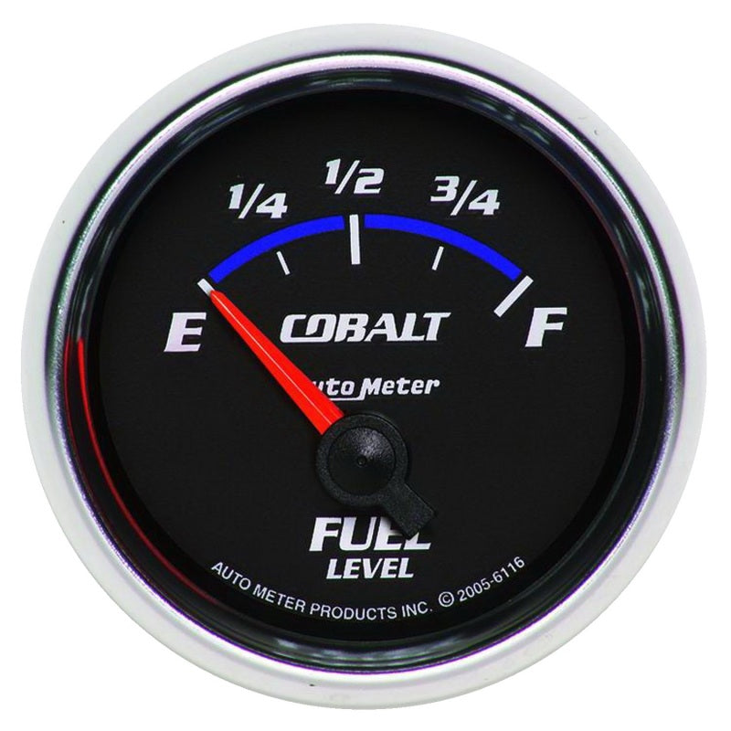 Autometer Cobalt 52mm 240 E/33 F SSE Fuel Level Gauge Autometer Cobalt 52mm 240 E/33 F SSE Fuel Level Gauge