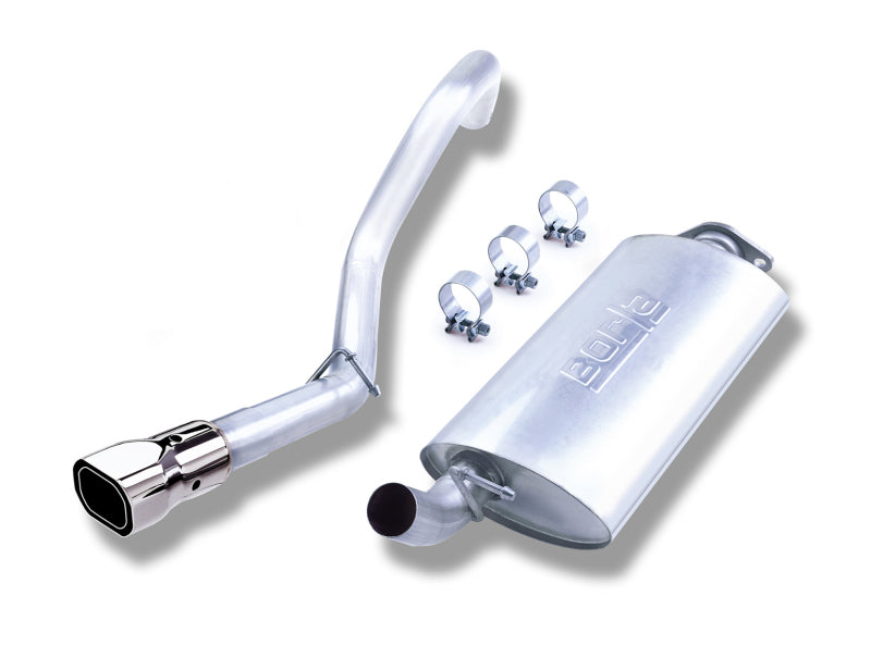 Borla 00-06 Jeep Wrangler Sport/SE/X/Rubicon Sahara 2.5L/4cyl 4.0L/6cyl SS Catback Exhaust Borla 00-06 Jeep Wrangler Sport/SE/X/Rubicon Sahara 2.5L/4cyl 4.0L/6cyl SS Catback Exhaust