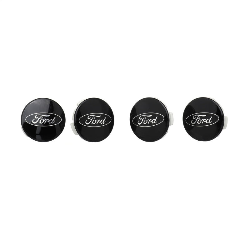 Ford Racing Car Black and Chrome Wheel Cap Ford Racing Car Black and Chrome Wheel Cap