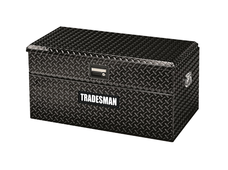 Tradesman Aluminum Flush Mount Truck Tool Box (40in.) - Black Tradesman Aluminum Flush Mount Truck Tool Box (40in.) - Black