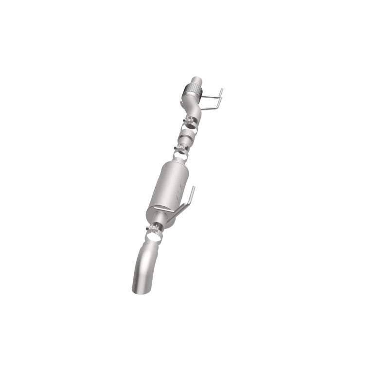 MagnaFlow Cat-Back, SS, 2.5/3in, Turn Down In Front Rear Tire 2015 Ford F150 2.7L V6T Ext Cab MagnaFlow Cat-Back, SS, 2.5/3in, Turn Down In Front Rear Tire 2015 Ford F150 2.7L V6T Ext Cab