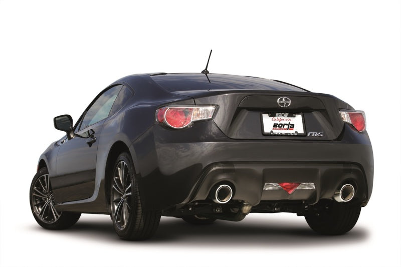 Borla 13-15 Subaru BRZ/Scion FR-S 2.0L 4Cyl RWD Single Split Rr Exit Touring Exh Rear Section Only Borla 13-15 Subaru BRZ/Scion FR-S 2.0L 4Cyl RWD Single Split Rr Exit Touring Exh Rear Section Only