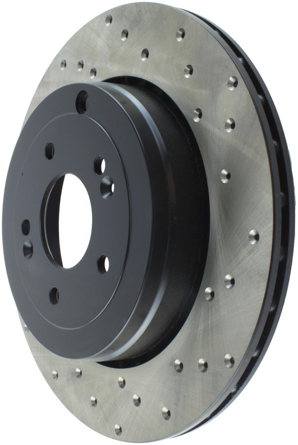 StopTech Power Slot 10-13 Hyundai Genesis Coupe Track & R-Spec Rear Left Drilled Rotor StopTech Power Slot 10-13 Hyundai Genesis Coupe Track & R-Spec Rear Left Drilled Rotor