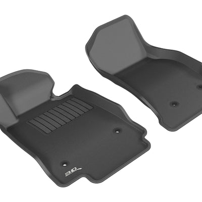 3D MAXpider 2014-2019 Cadillac CTS Kagu 1st Row Floormat - Black