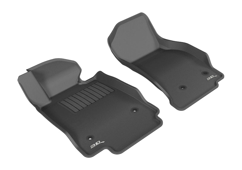 3D MAXpider 2014-2019 Cadillac CTS Kagu 1st Row Floormat - Black 3D MAXpider 2014-2019 Cadillac CTS Kagu 1st Row Floormat - Black