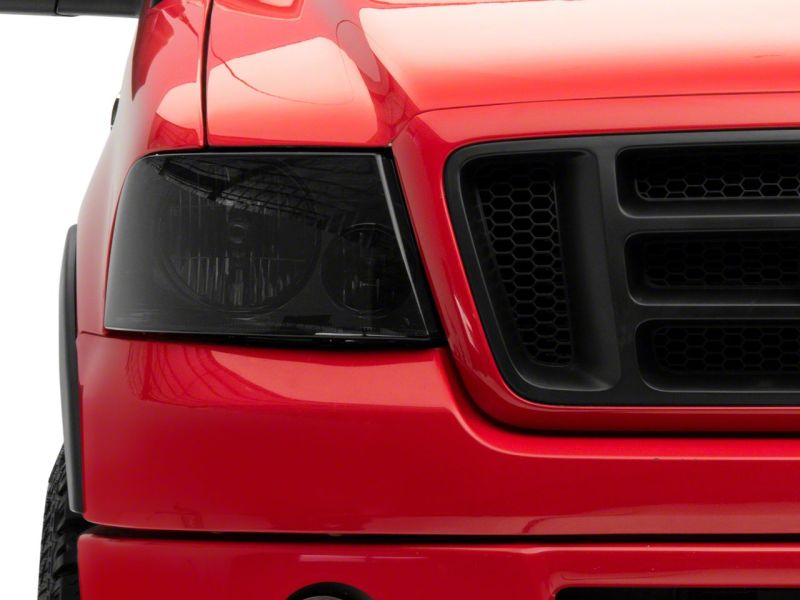 Raxiom 04-08 Ford F-150 Axial Series OEM Style Replacement Headlights- Chrome Housing- Smoked Lens Raxiom 04-08 Ford F-150 Axial Series OEM Style Replacement Headlights- Chrome Housing- Smoked Lens