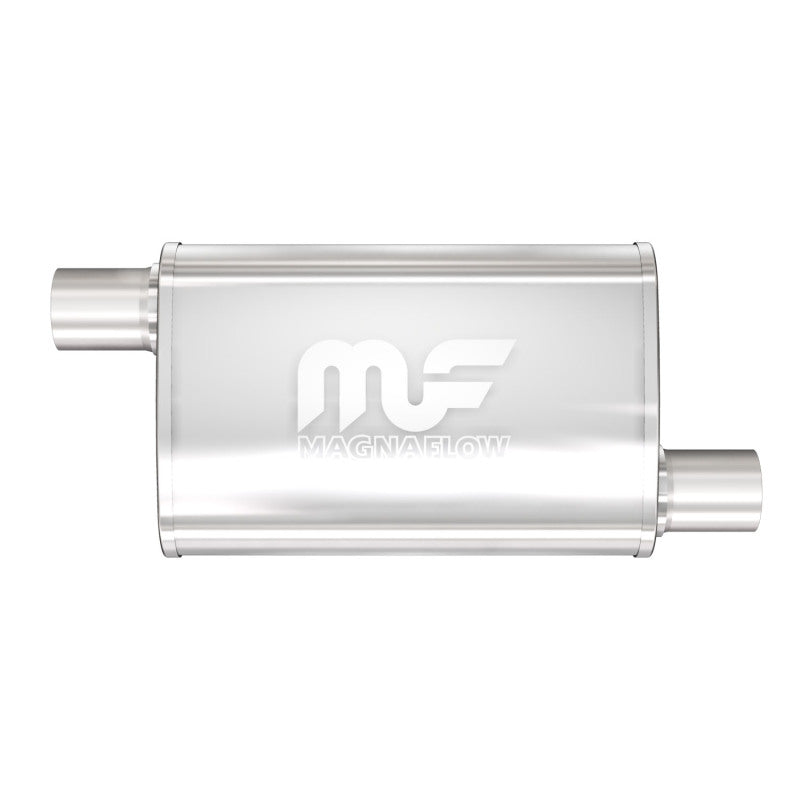 MagnaFlow Muffler Mag SS 18X4X9 2.5/2.5 O/O MagnaFlow Muffler Mag SS 18X4X9 2.5/2.5 O/O