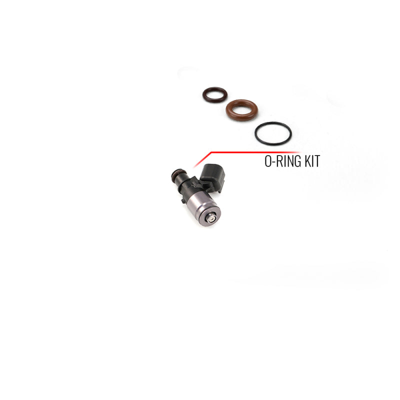 Injector Dynamics O-Ring/Seal Service Kit for Injector w/ 11mm Top Adapter and WRX Bottom Adapter Injector Dynamics O-Ring/Seal Service Kit for Injector w/ 11mm Top Adapter and WRX Bottom Adapter