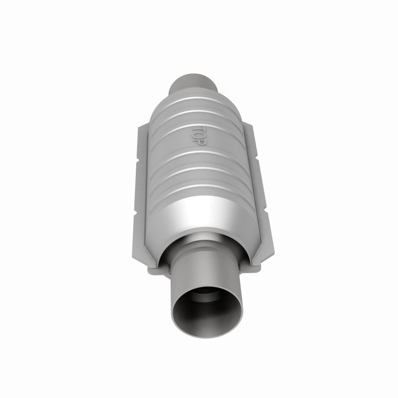 MagnaFlow Catalytic Converter 2 in Inlet 2 in Outlet 11 in Length SS MagnaFlow Catalytic Converter 2 in Inlet 2 in Outlet 11 in Length SS