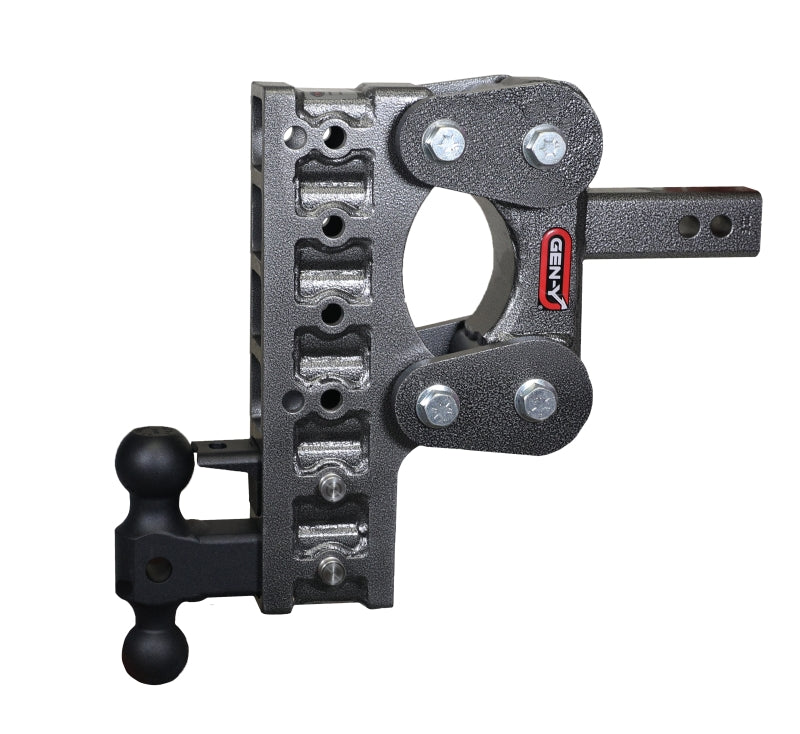 Gen-Y The Boss Torsion-Flex 2in Shank 10in Drop 10K Hitch w/GH-031 Dual-Ball/GH-032 Pintle Lock Gen-Y The Boss Torsion-Flex 2in Shank 10in Drop 10K Hitch w/GH-031 Dual-Ball/GH-032 Pintle Lock