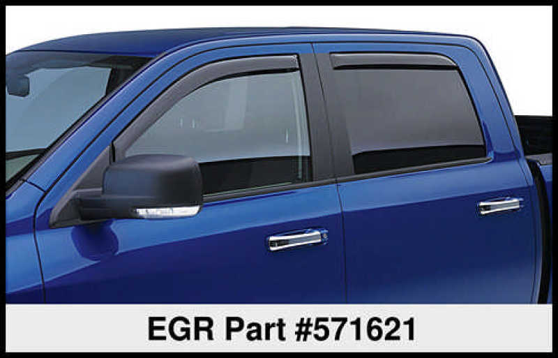 EGR 99-07 Chev Silverado/GMC Sierra Ext Cab In-Channel Window Visors - Set of 4 (571621) EGR 99-07 Chev Silverado/GMC Sierra Ext Cab In-Channel Window Visors - Set of 4 (571621)