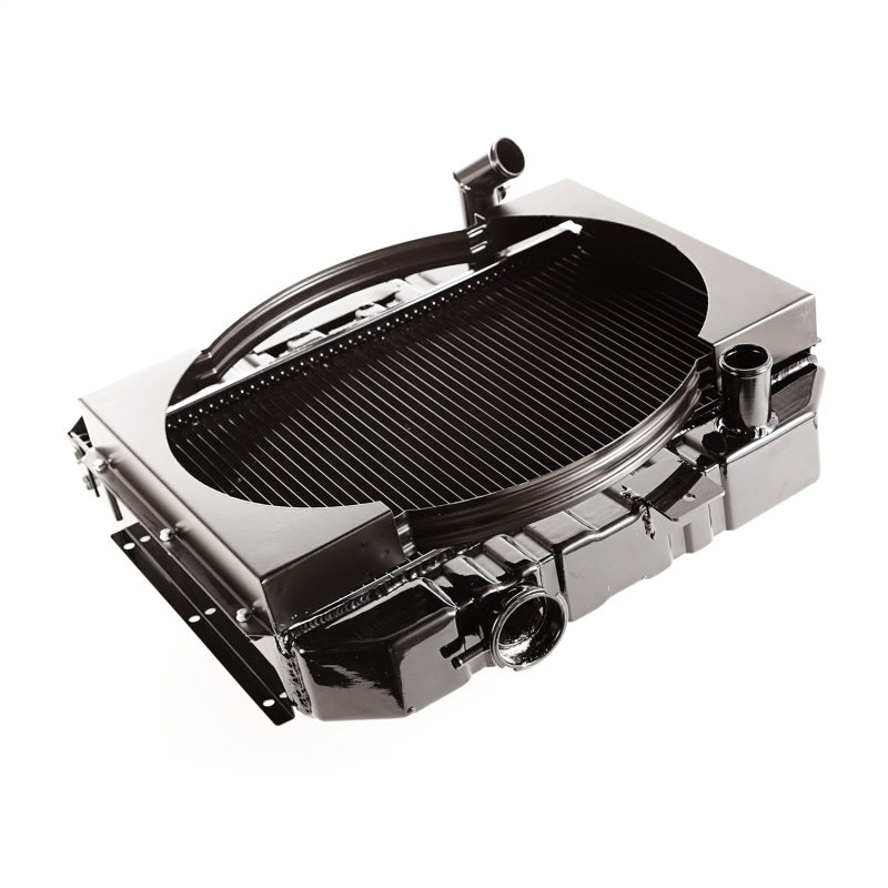 Omix Radiator w/ Fan Shroud 2 Row- 41-52 Willys Models Omix Radiator w/ Fan Shroud 2 Row- 41-52 Willys Models