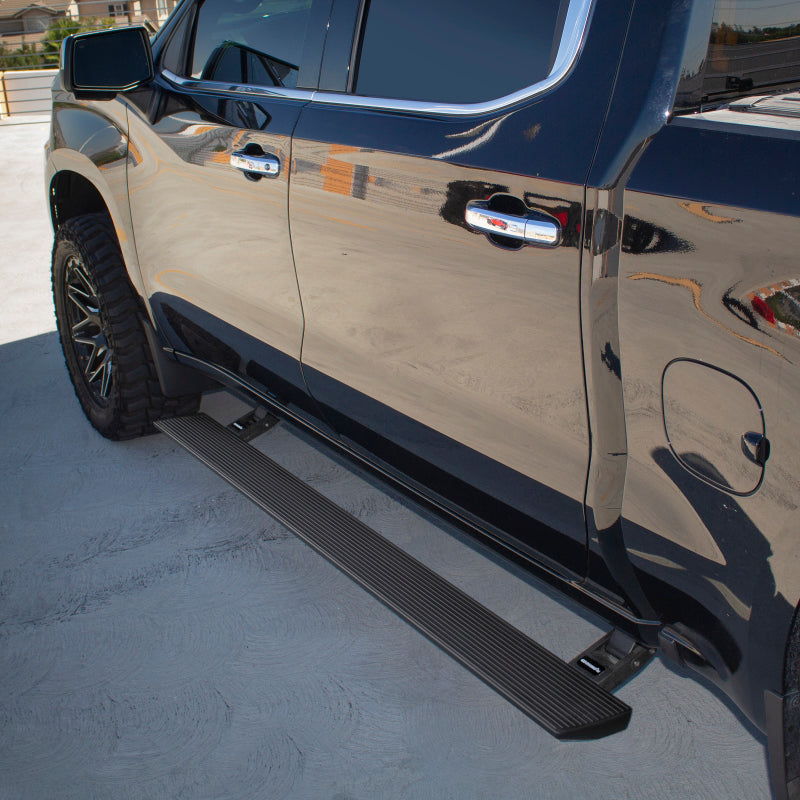 RealTruck 19-25 Chevy Silverado 1500 CC 4dr VoltStep Electric Running Board Kit - Tex. Blk RealTruck 19-25 Chevy Silverado 1500 CC 4dr VoltStep Electric Running Board Kit - Tex. Blk