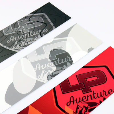 LP Aventure Deflector Sticker - Red