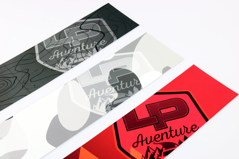 LP Aventure Deflector Sticker - Black LP Aventure Deflector Sticker - Black
