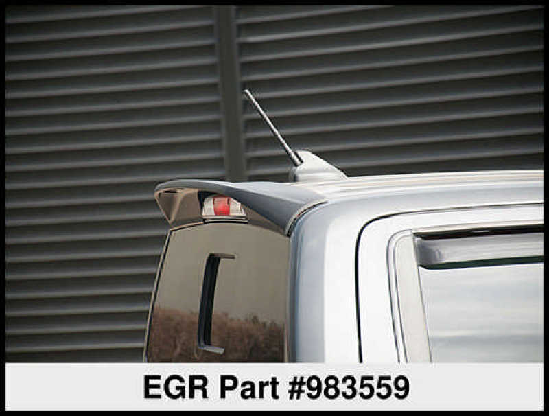 EGR 19-20 Ford Ranger Super Crew Rear Cab Truck Spoiler - Matte Black EGR 19-20 Ford Ranger Super Crew Rear Cab Truck Spoiler - Matte Black