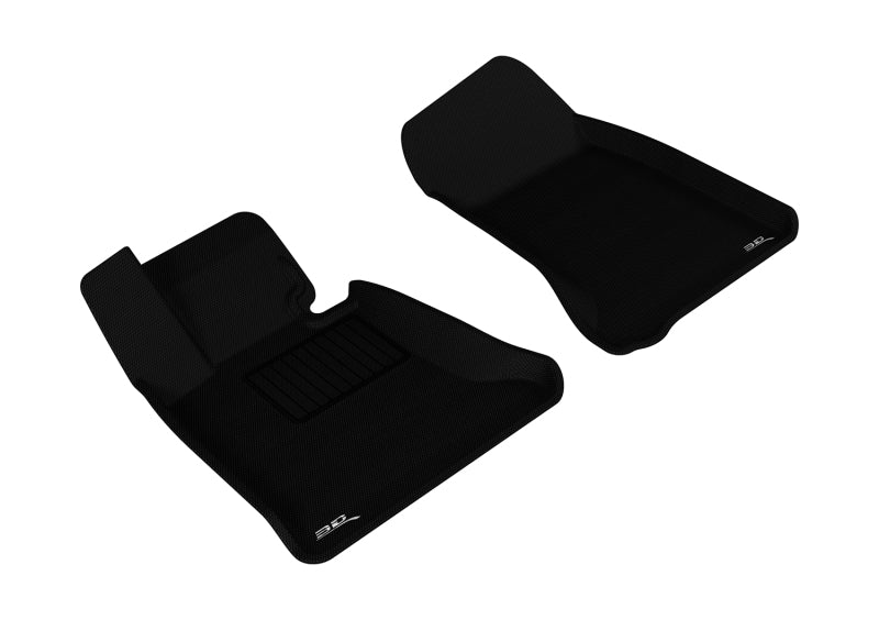 3D MAXpider 2004-2010 BMW 5 Series E60 Kagu 1st Row Floormat - Black 3D MAXpider 2004-2010 BMW 5 Series E60 Kagu 1st Row Floormat - Black