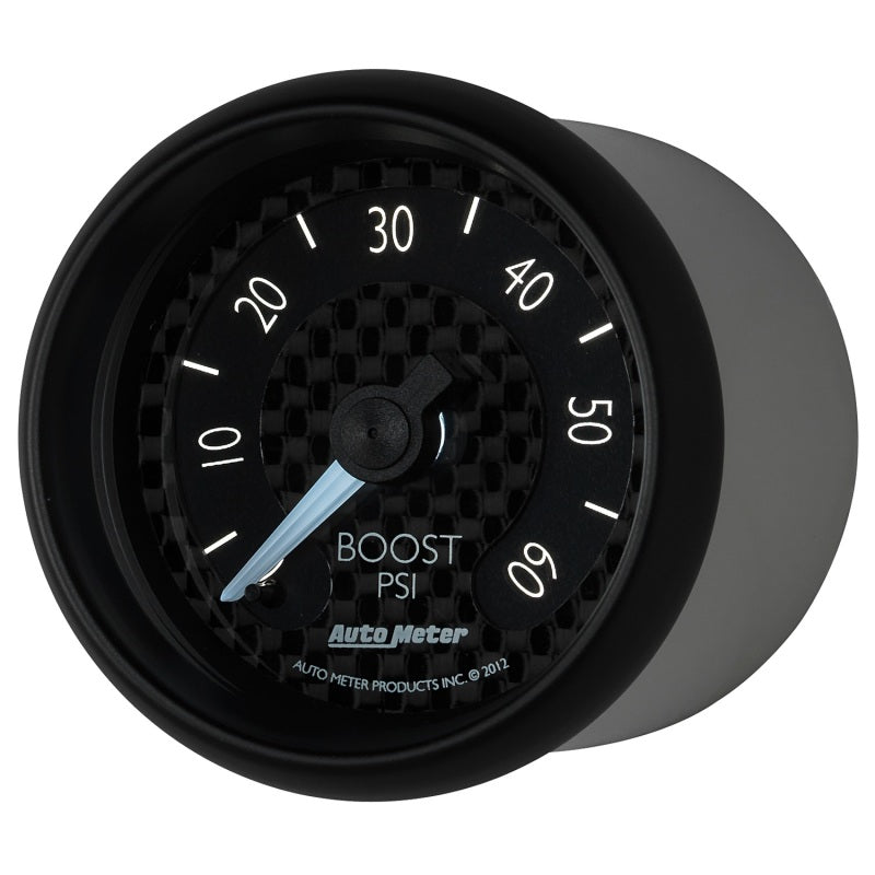 Autometer GT Series 52mm Mechanical 0-60 psi Boost Gauge Autometer GT Series 52mm Mechanical 0-60 psi Boost Gauge