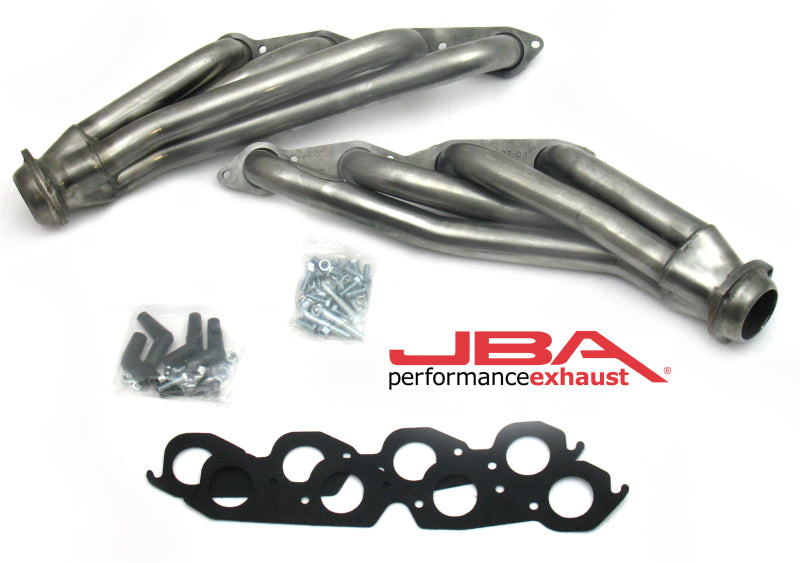 JBA 01-03 Gm Truck 8.1L BBC w/o EGR/A.I.R. 1-3/4in Primary Raw 409SS Cat4Ward Header JBA 01-03 Gm Truck 8.1L BBC w/o EGR/A.I.R. 1-3/4in Primary Raw 409SS Cat4Ward Header