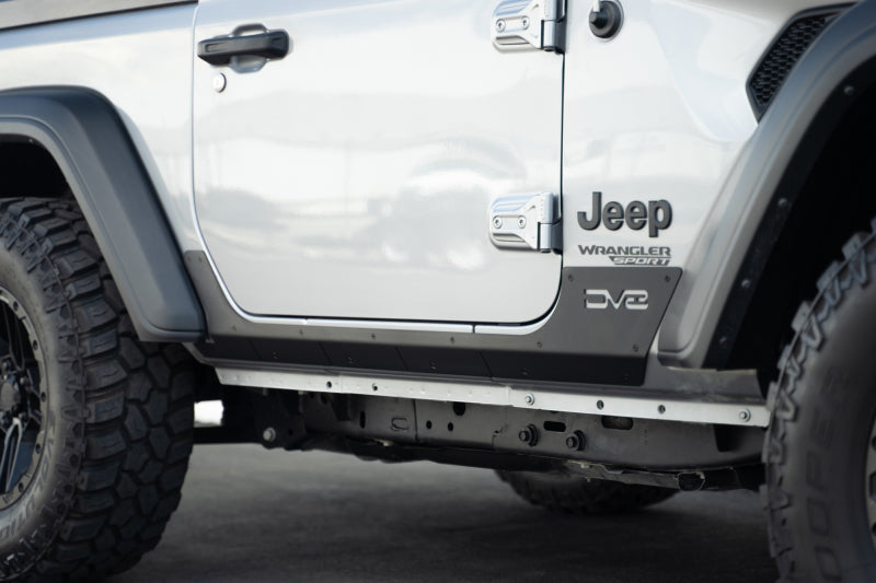DV8 Offroad 18-23 Jeep Wrangler JL Rock Skins (2 Door Only) DV8 Offroad 18-23 Jeep Wrangler JL Rock Skins (2 Door Only)