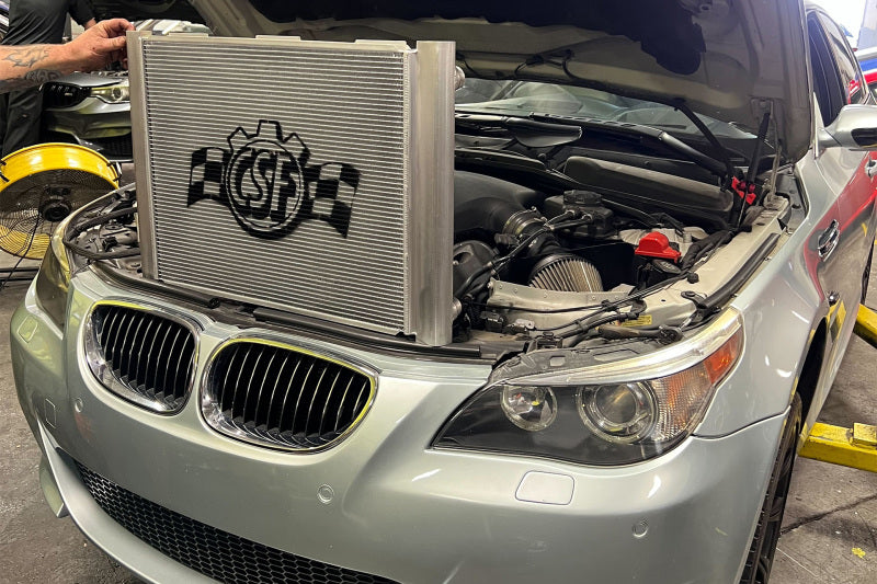 CSF 06-10 BMW E60 M5 / 06-10 BMW E63/E64 M6 Aluminum High-Performance Radiator CSF 06-10 BMW E60 M5 / 06-10 BMW E63/E64 M6 Aluminum High-Performance Radiator