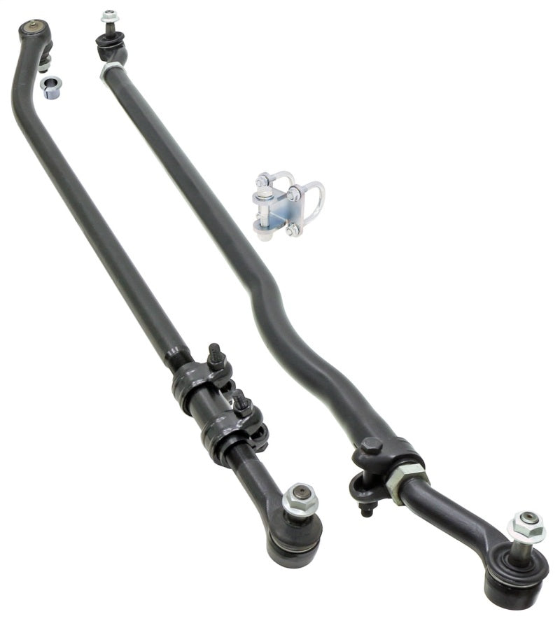 RockJock JK Currectlync Steering Sys. w/Flipped Drag Link 1.65in Dia. Tie Rod 1.3in Dia. w/Hardware RockJock JK Currectlync Steering Sys. w/Flipped Drag Link 1.65in Dia. Tie Rod 1.3in Dia. w/Hardware