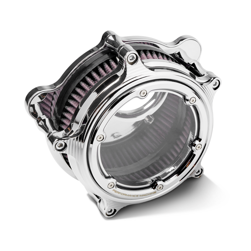 Performance Machine  Vision Air Cleaner W/Bezel - Chrome Performance Machine  Vision Air Cleaner W/Bezel - Chrome