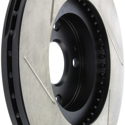 StopTech Power Slot 01-05 Mazda Miata Sport Suspension/Turbo SportStop Slotted Front Left Rotor
